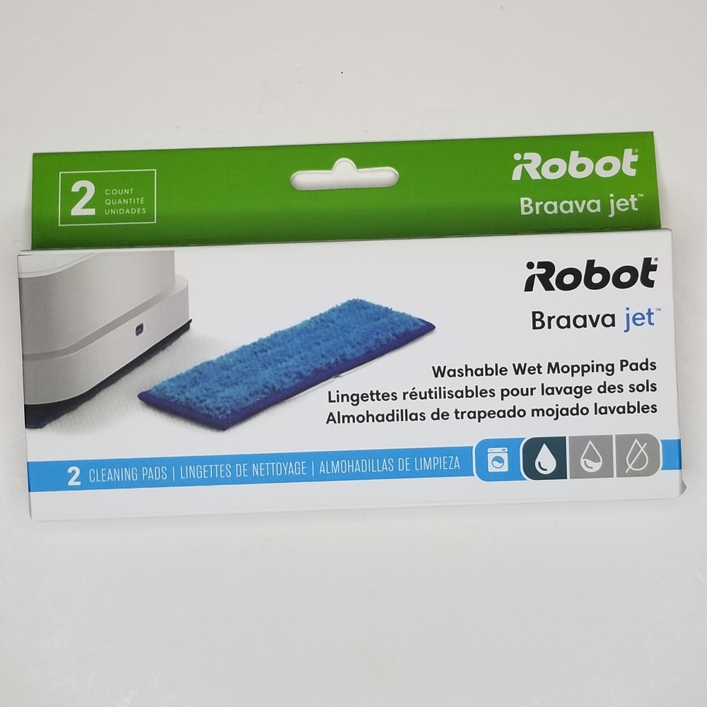 iRobot Replacement Braava jet Mopping pads 2 nib